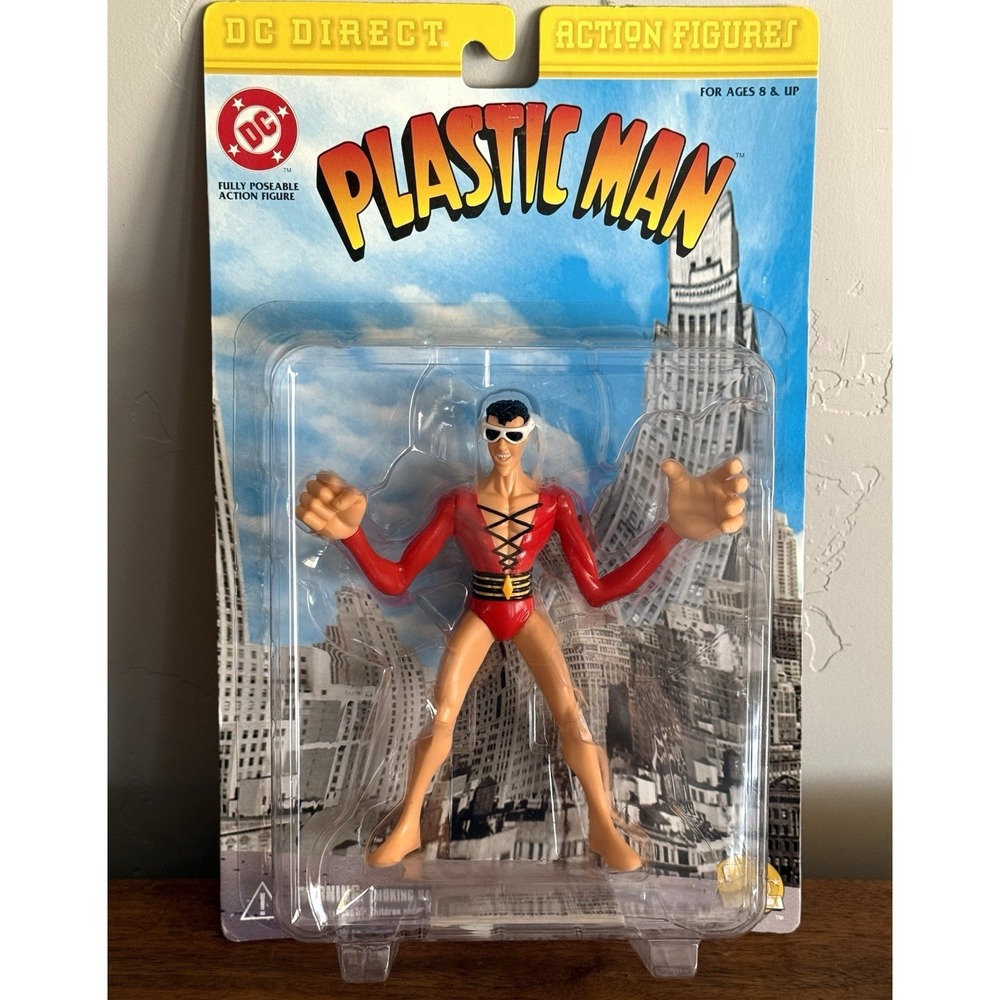 DC Direct Plastic Man Action Figure New 1999